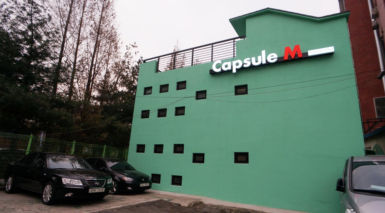 Hotel Capsule Majung Seúl Exterior foto